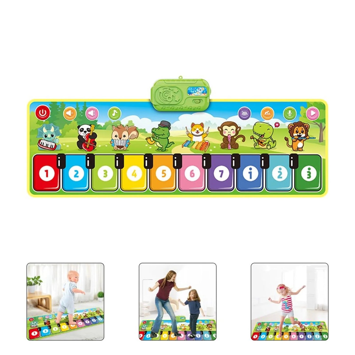 Tapis de Danse Musical pour Enfants - Piano Play™