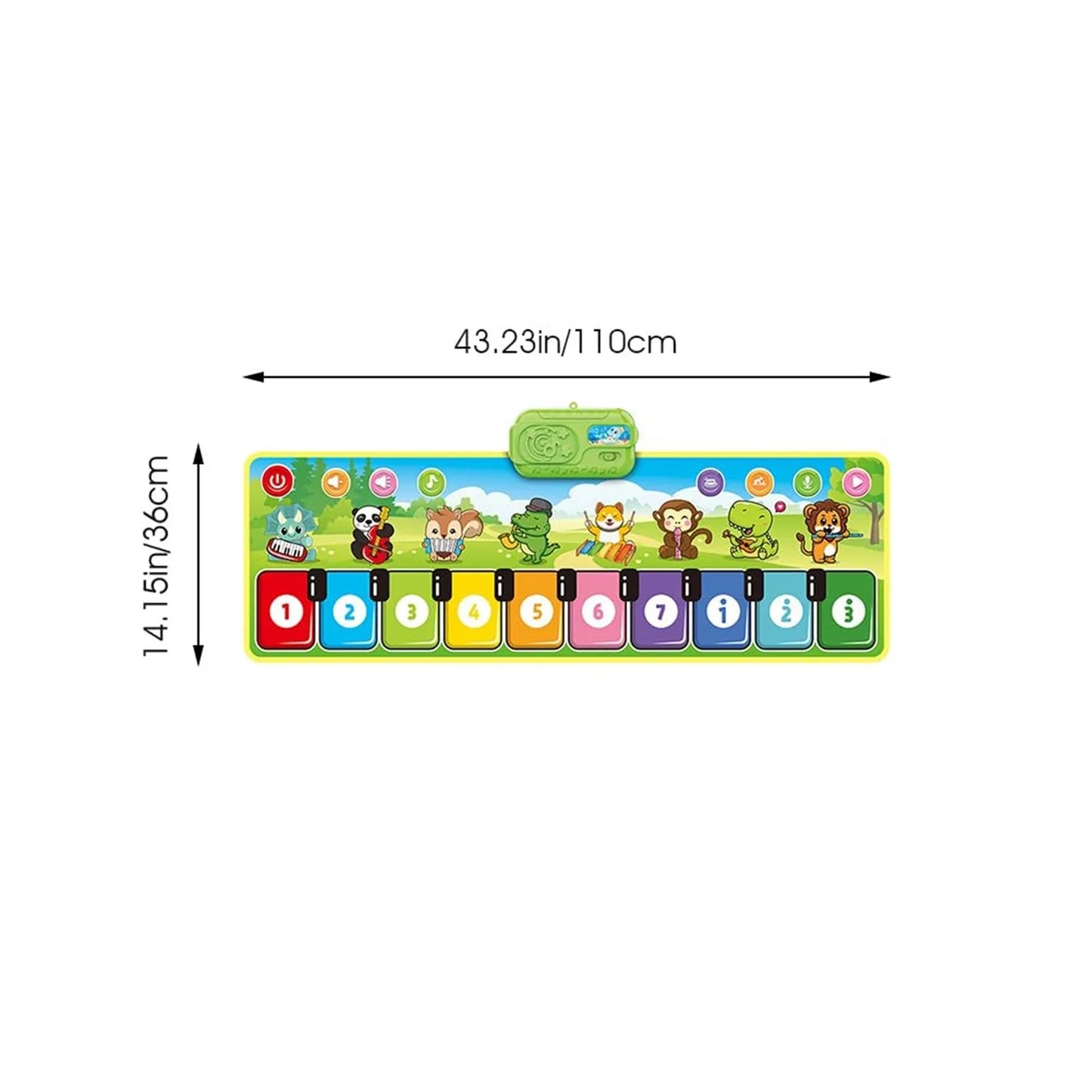 Tapis de Danse Musical pour Enfants - Piano Play™