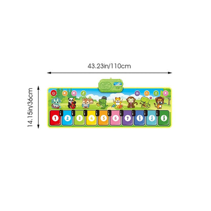Tapis de Danse Musical pour Enfants - Piano Play™