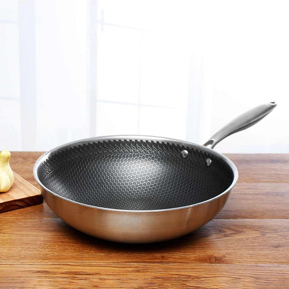 Poêle à Frire Antiadhésive Pro - ChefSteel