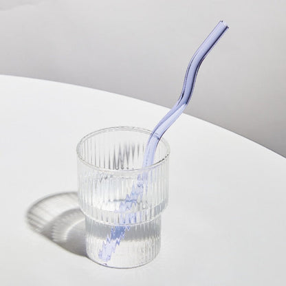Pailles en verre colorées et torsadées-TwistSip™