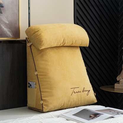 Coussin de Lecture Ergonomique de Luxe pour Dossier